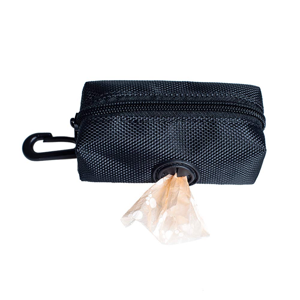 Hesheng Dog Poop Bag Holder,Pet Waste Bag Dispenser Durable,Portable,Metal Zipper Suitable For Any Leash
