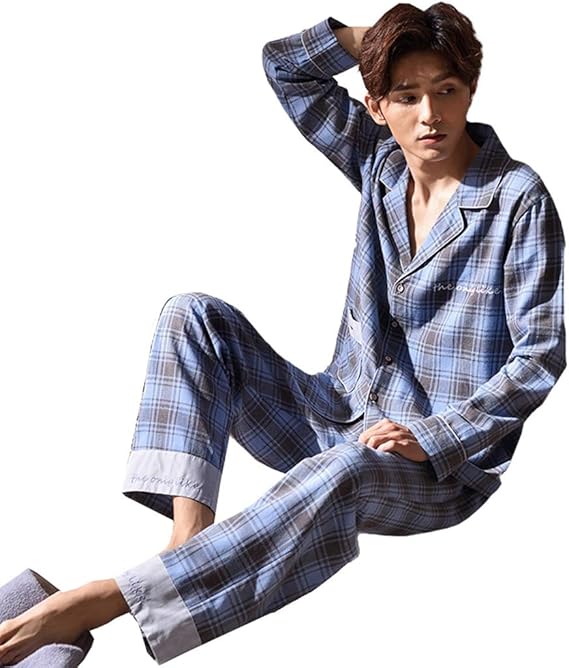 Amazon パジャマ メンズ レディース おしゃれ ルームウェア Xxxl 前開き 長袖 部屋着 シャツいい 質感純色 快適 ゆったり 上下セット エレガント 夏涼しく 吸湿 ナイトウェア やわらか 上下セット シャツ カラー パジャマ パジャマ ルームウェア 通販