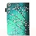 iPad Mini Case, iPad Mini 3 Case, iTrendz [Cute Case] Cherry Blossom PU Leather Flip Case [Card Slot Case] [Magnetic Closure] Stand Smart Cover For iPad Mini 1/2/3 (Retina Display)