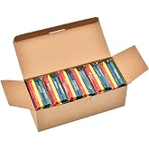 Madisi Crayons Bulk Pack, Regular Size, 4 Colors, 60 Packs, 240 Count | Crayons Bulk Individual Packs for Kids Classroom Set