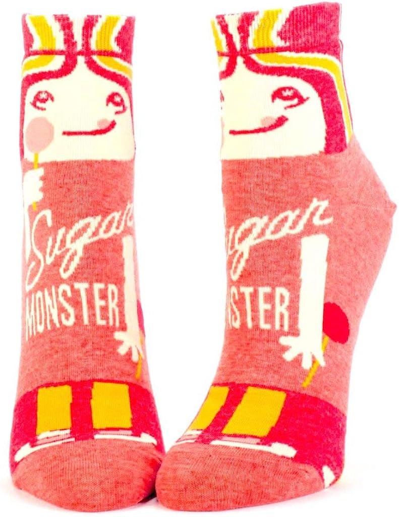 Blue Q Socks, Women's Ankle, Super F--king Awesome, Women's Shoe Size 5-10: Clothing