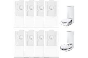 BTRSOLUS 8 Pack VCA-RDB95 Dust Bags Replacement for SAMSUNG Jet Bot AI+ / Jet Bot+ / Bespoke Jet Bot Combo AI Vacuum Clean Station, Jet Bot Vacuum Dust Bag Accessories Parts