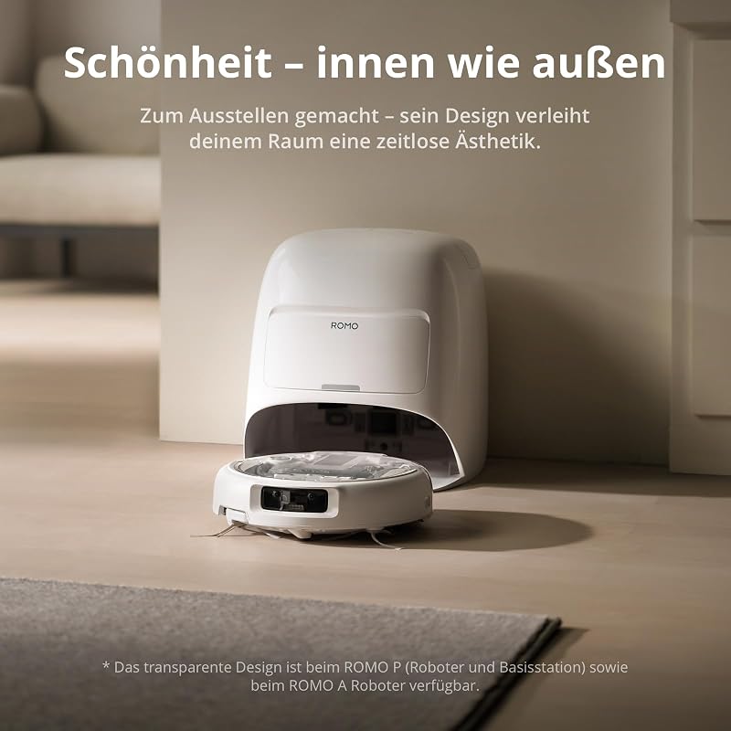 ROMO A Saugroboter mit Wischpads