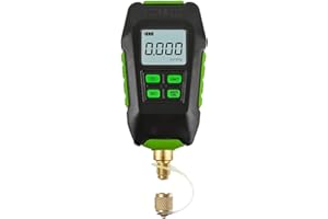 Digital Vacuum Gauge, 0 to 10000Pa Digital Vacuum Tester, HVAC Micron Vacuum Gauge, Digital Pressure Tester with 20UNF Interf