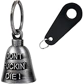 GARGOYLE BELLS Motorcycle Bells for Biker Good Luck Riding Bells Guardian Biker Bells Motorcycle Accessory for Luck