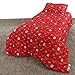 College Covers C7 Corvette Comforter, Twin, Red