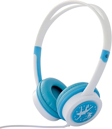 Amazon Co Jp 子供向けヘッドホン Atic 子供用イヤホン ダイナミック密閉型 スタジオ コンパクト折りたたみ式 かわいいヘッドホン 高音質ヘッドフォン Blue 家電 カメラ