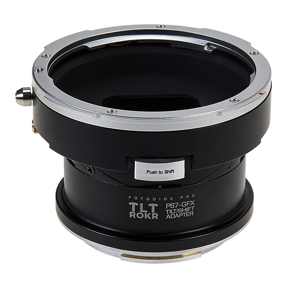 Fotodiox Pro TLT ROKR - Tilt/Shift Lens Mount Adapter Compatible with Pentax 6x7 (P67, PK67) Mount S