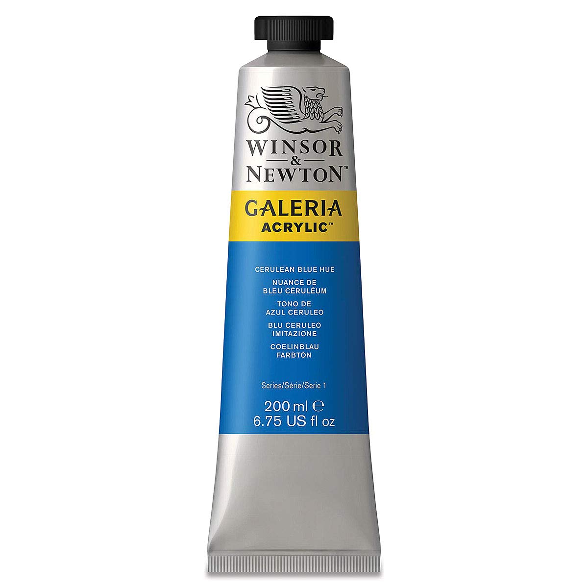 Photo 1 of Winsor & Newton Galeria Acrylics - Cerulean Blue Hue - 200ml Tube