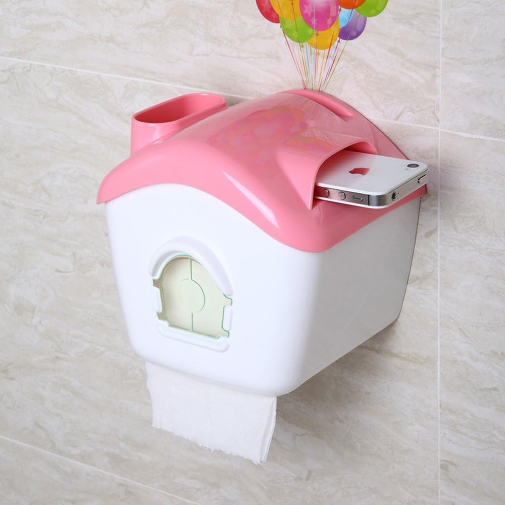 Comfspo Funny Small House Shaped Tissue Box Napkin Holder Home Decor