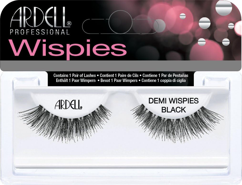 Ardell False Eyelashes - Natural - Demi Wispies (Black)