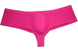 OROCOJUCO Men's Stretchy Brief Boxer Mini Trunks Pouch Bikini Underwear Bodybuilding Posing Boxer