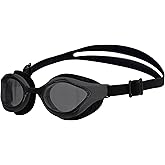 ARENA Unisex Adult Air-Bold Swipe Anti-Fog Training Swim Goggles Men and Women Cushioned Seals Large Fit Wide Lenses