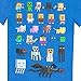 Minecraft Boys' Short Sleeved T-Shirt 6-7 Years Blue