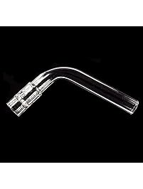 Arizer Air Glass Tube 110mm Curved Glass Tube Stems - 3 Pack Borosilicate Steam & Air Drying Chemistry Tubes Vaporizer Cannabis