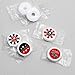 Big Dot of Happiness Las Vegas - Casino Party Round Candy Sticker Favors - Labels Fit Chocolate Candy (1 Sheet of 108)