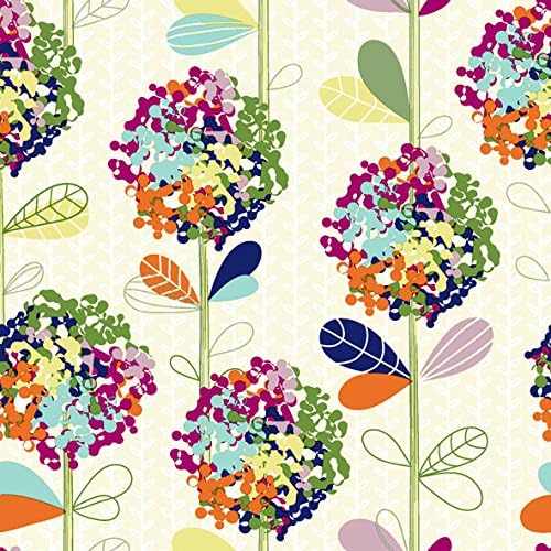 Dining Collection Decorative Floral Paper Lunch Napkins - Ball of Blooms, 20 Count, 6.5 inch