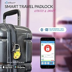 eGeeTouch Smart Travel Padlock with Patented Dual