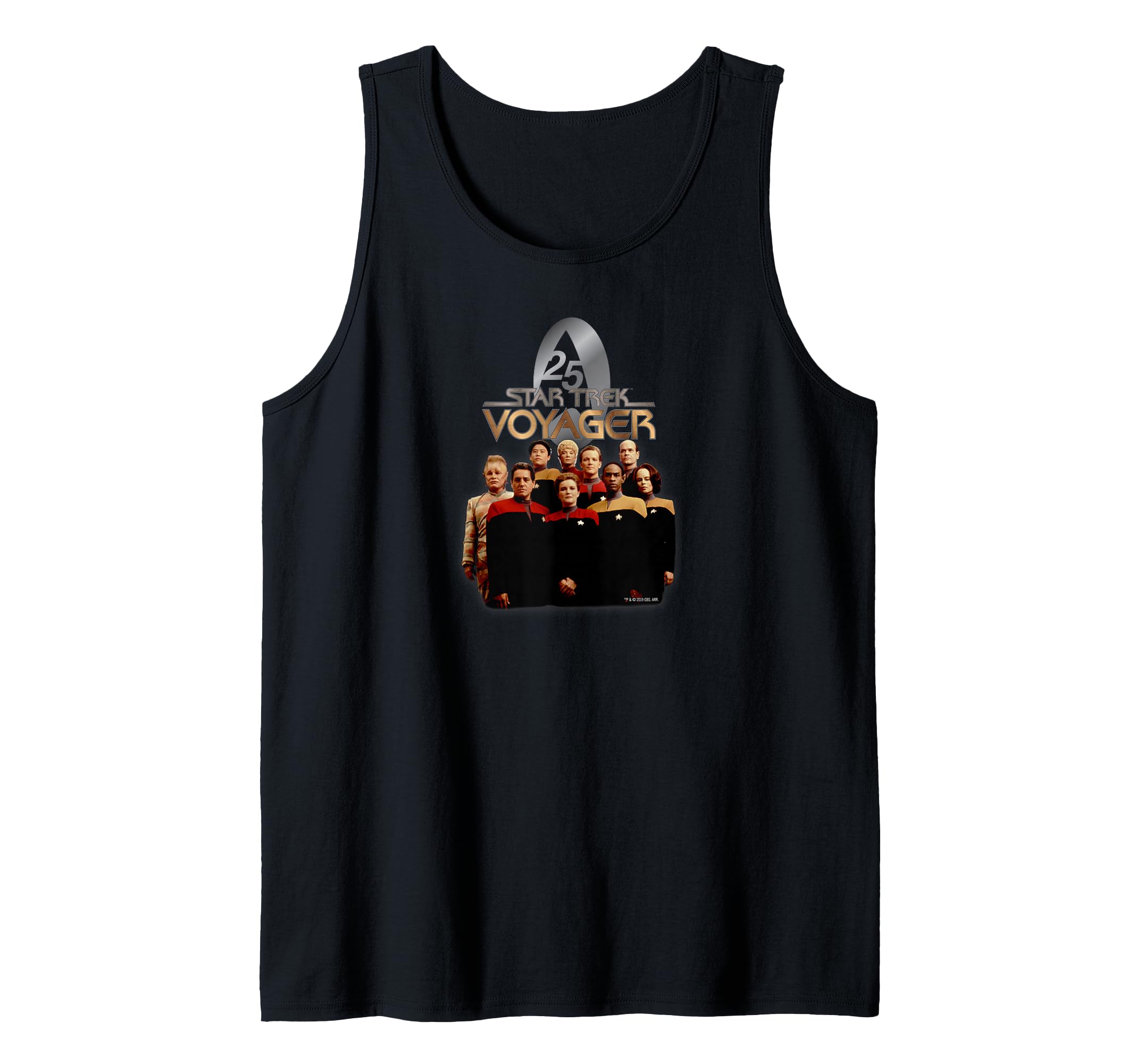 Star Trek: Voyager 25 Gold Crew Tank Top