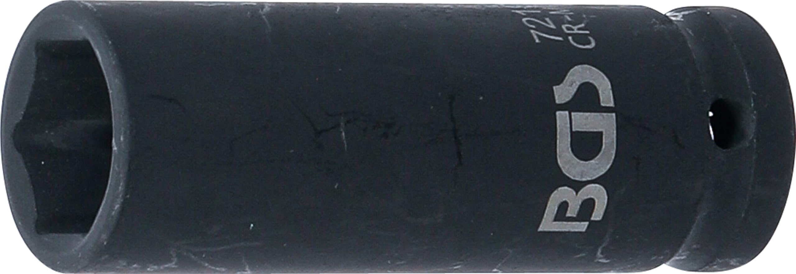 BGS 7219 | Impact Socket Hexagon, deep | 12.5 mm (1/2") Drive | 19 mm