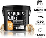 The Bulk Protein Company Serious Gainz 5kg Mass Gainer Salted Caramel view 3