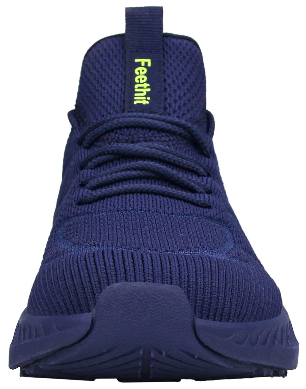 Feethit Sneaker Herren Schuhe Sportschuhe Laufschuhe Turnschuhe Herren Tennis Fitness Jogging Walkingschuhe Leichtgewichts Atmungsaktiv Freizeit Straßenlaufschuhe Schlüpfen Schuhe Dunkelblau 43 EU 5
