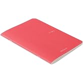 Fabriano EcoQua Notebook, 5.83" x 8.27", A5, Blank, 40 Sheets, Red