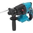SDS-Plus Rotary Hammer Drill for Makita 18V Battery,Max Drilling Diameter 1-1/8",2 Joules Cordless Hammer Drill for Concrete Masonry,Stones, Cement,Tool Only