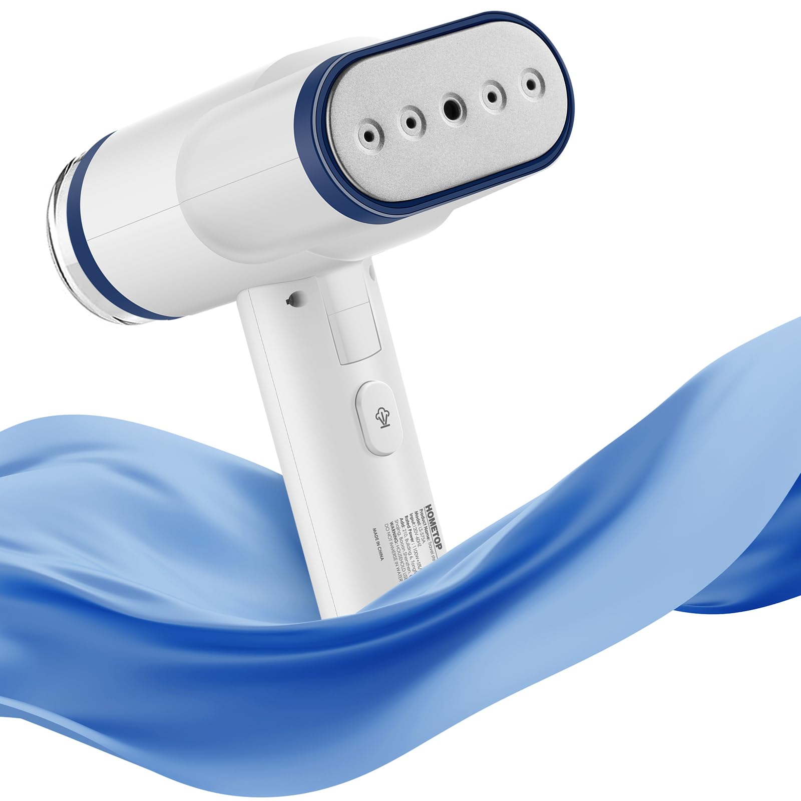 HOMETOP Steamer for Clothes-Travel Steamer-Portable Handheld Design 30s Heat-up 1300W Fabric Wrinkle Remover with Brush-Garment Steamer Iron for Home Office Traveling