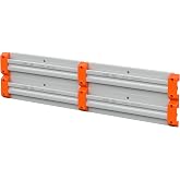 KLEIN TOOLS 54855MB MODbox 16-Inch Wall Panel, 4-Pack, Modular Tool Storage System, Full-Rail Mount, Power Tool Holder, Garage and Workshop Organizer, Compatible with MODbox Ecosystem