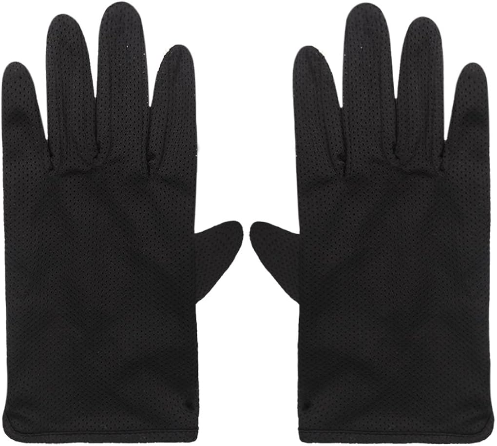 IPENNY Men’s Driving Gloves Non-Slip Gel Touchscreen UV Sun Protection Cycling Gloves : Clothing