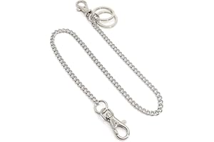 SEOUL EDITON SEOUL EDITION Wallet Chain for Men Women Boy Girl Biker Motorcycle Trucker Pants Jean Punk Hip Hop Keyholder Keyring Keychain