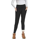 GAYHAY Fleece Lined Leggings for Women – Thick Winter Warm Thermal High Waisted Tummy Control Workout Yoga Pants