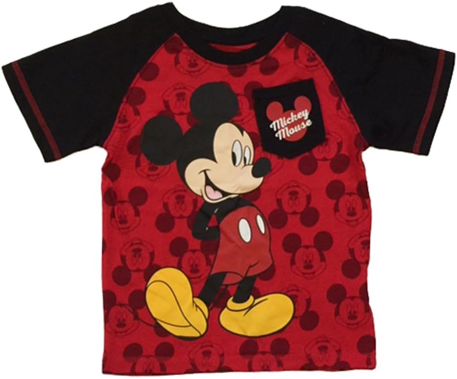 Disney Mickey Mouse Clubhouse Toddler Boys Pocket T Shirt (3T)