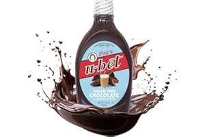 Fox's Ubet Chocolate Syrup, Sugar-Free, 18 Ounce Bottle