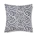 baibu Paisley Cushion Cover, Decorative Throw Pillow Cushions Covers Sham Cushion Case 1PC (Navy Blue, 18