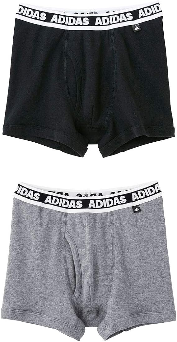 Amazon アディダス Adidas ボクサーパンツ キッズ ジュニア 男の子 2枚セット 前あき 男児 Set 150 下着 インナー 通販