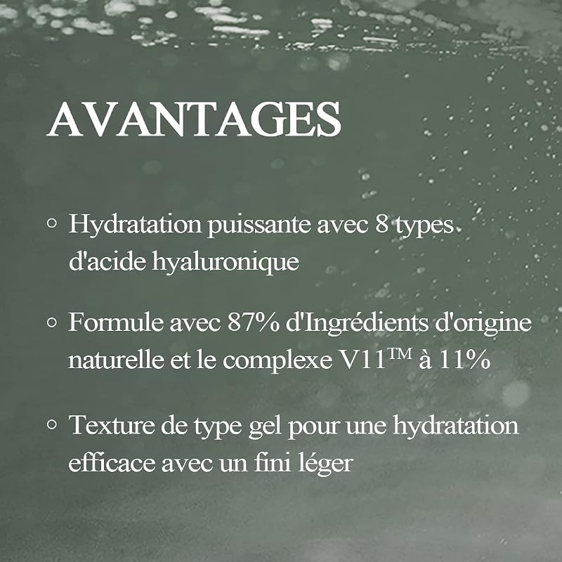 [VILLAGE 11 FACTORY] HYDRO BOOST GEL CREAM (50ml) Korean Skincare - Gel Crème Visage Hydratant & Apaisant - Acide Hyaluronique & Camomille - 87% d'ingrédients naturels - Formule vegan — photo 5 sur 8
