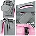 pangshi Camera Bag Case Compatible with Canon Rebel EOS T7 T6i T6 T6sT5i T4i T3i T2i 5D Mark III/II 7D Mark II EOS 700D 650D 600D 550D DSLR Pink