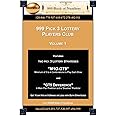 999 Pick 3 Lottery Players Club Volume 1: Featuring M1G-GT9 and GT9 Difference Lottery Strategies (999 Lottery Players Club 34)