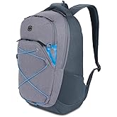 SwissGear 8175 Laptop Backpack, Navy/Grey Heather, 18 Inches