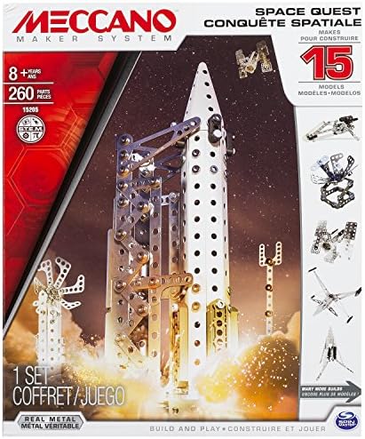 Amazon.com: Meccano Space Quest Set, 15 