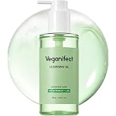 VEGANIFECT LHA Cleansing Oil, Pore Control, Blackhead Remover &amp; Sebum Care, Gentle Melting Oil Cleanser for Face, Makeup Remover, Korean Skincare 205ml/6.93 fl oz