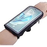 Phone Holder for Running, Wristbands and Forearm Phone Holder Compatible with iPhone 16/15/14/13/12/11 Plus Pro Max,for Ridding Jogging Running, Mobile Phone Armband Wrist Strap Bags Up to 6.9"