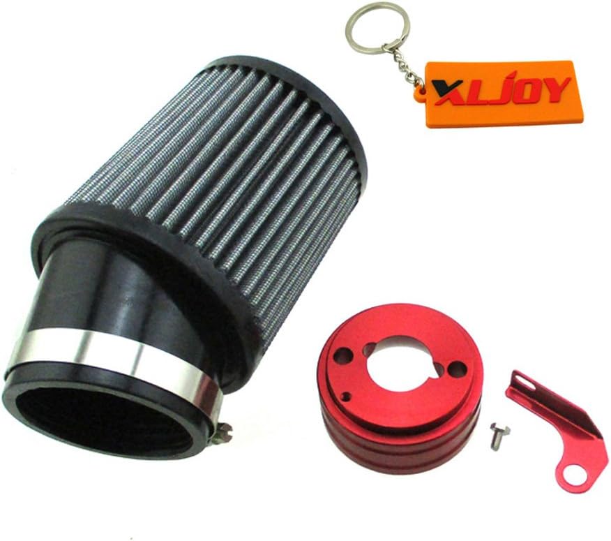 XLJOY Air Filter & Adapter Kit For 6.5 HP Honda Clone GX160 GX200 Go Kart