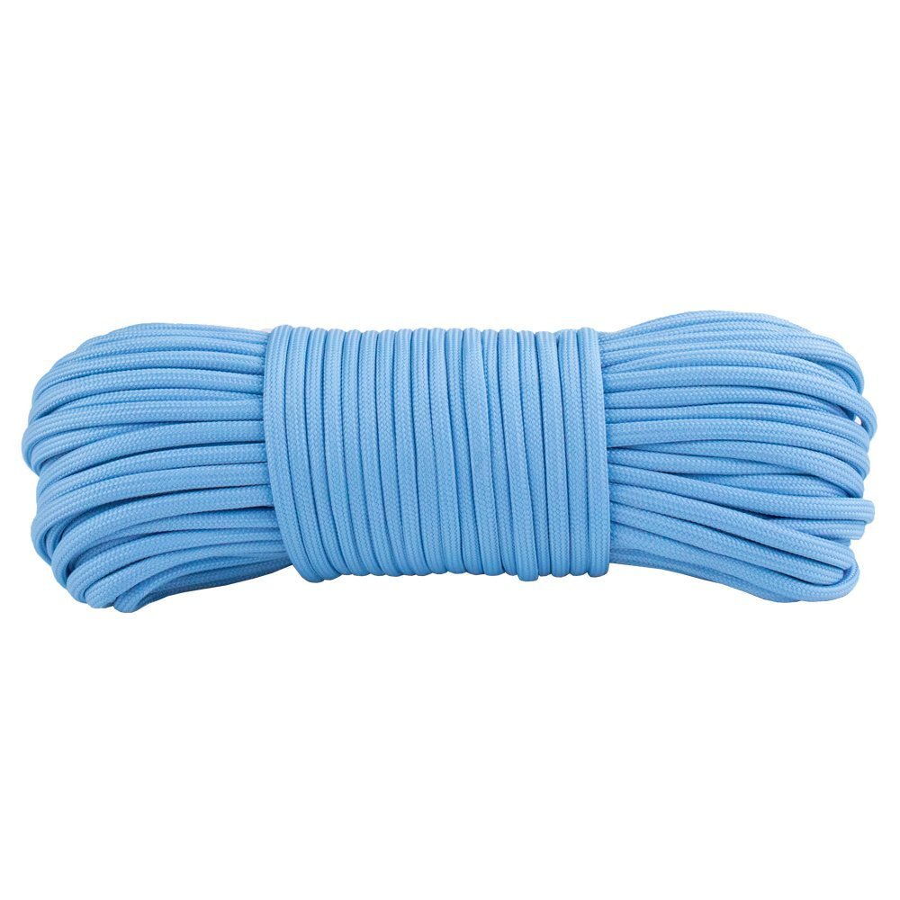 West Coast Paracord Glow in The Dark | 7 Strand Type III 550 Paracord | 100% Nylon | 10, 25, 50, 100ft Lengths | 8 Colors
