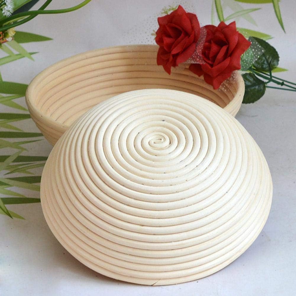 Proofing Baskets, Natural Rattan Bread Proofing Basket Banneton Proofing Basket, Dough Bread Baking Tools Proofing Proving Fermented Bread Basket, for Sourdough - Proving Bread, Pizza and Pastry