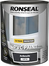 Ronseal uPVC Paint Anthracite Satin 750ml - Durable, Rain Ready view 3