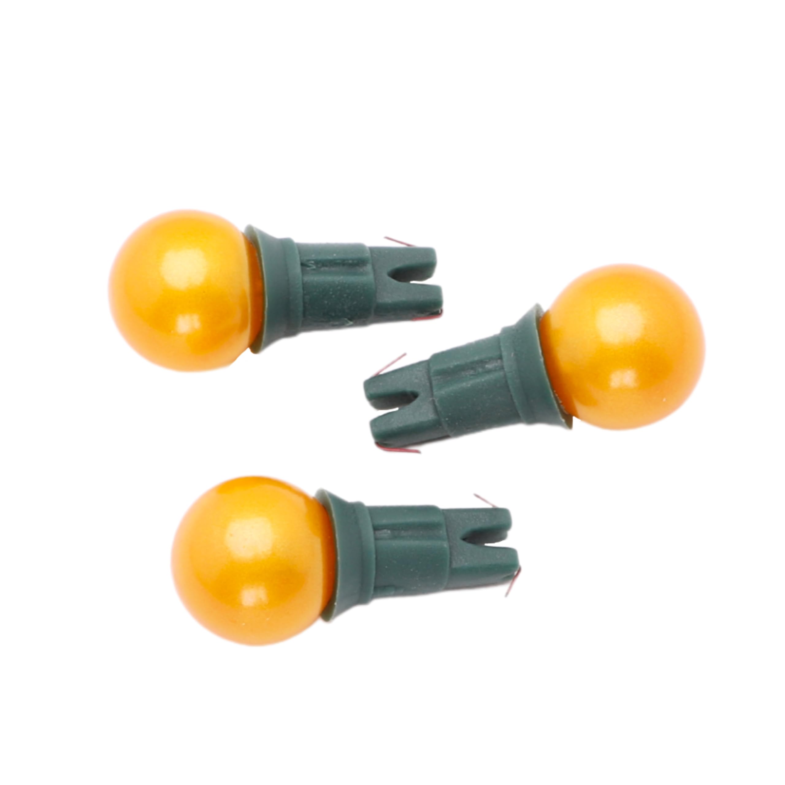 FDL 3 Gold Push in Spare Bulbs for 50 Berry Mini Light Set 5V 0.65W