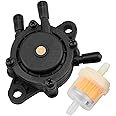 Fuel Pump for Kohler, Vacuum Fuel Pump with Fuel Filter for Kohler 17HP-25 HP Briggs and Stratton John Deere Honda Yamaha Small Engine Lawn Mower Tractor